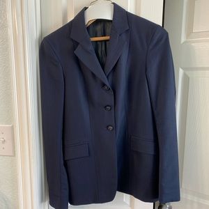 Navy wool Heythrop hunt coat size 14L